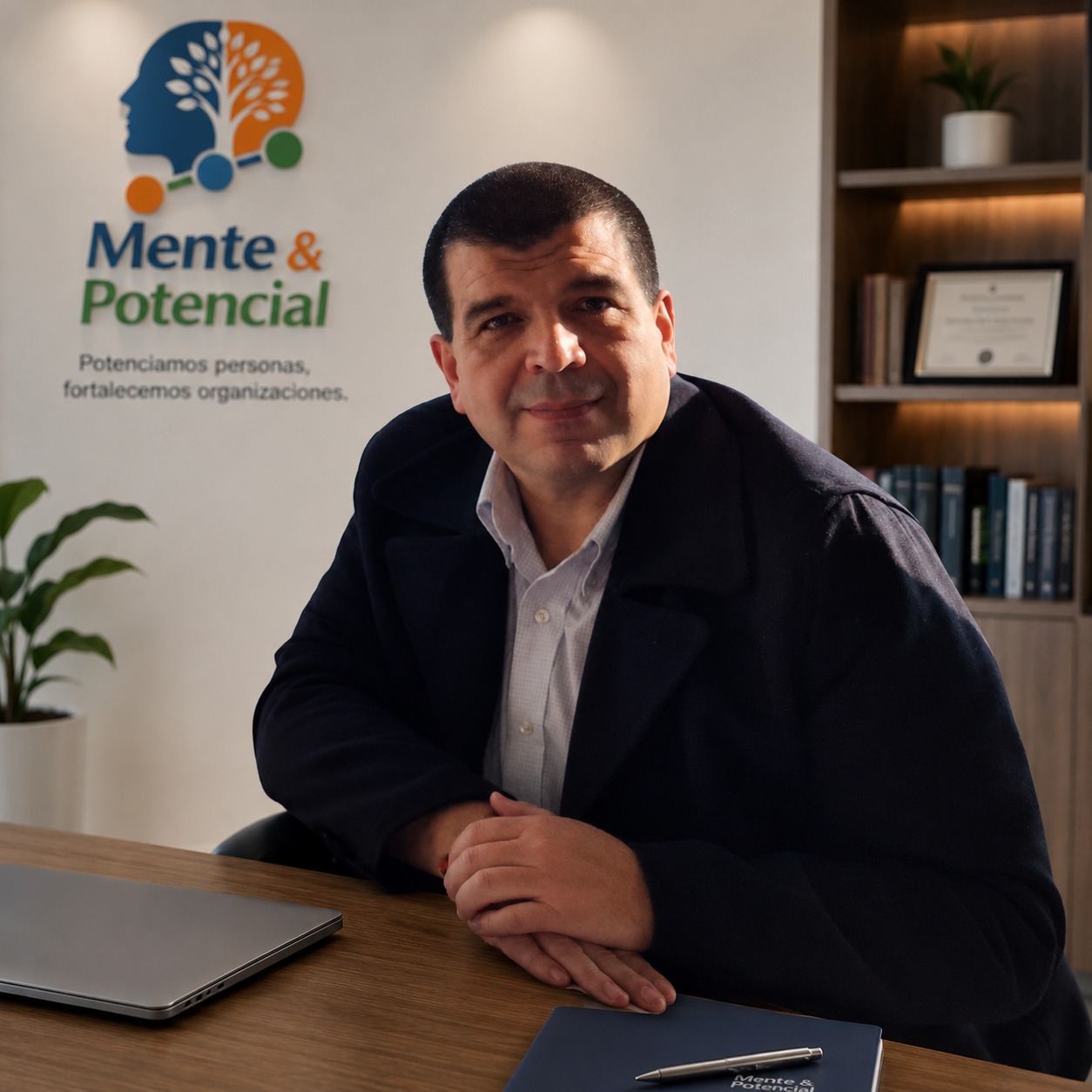 Retrato del Dr. Gustavo Richard Del Carpio Morales, especialista en medicina ocupacional